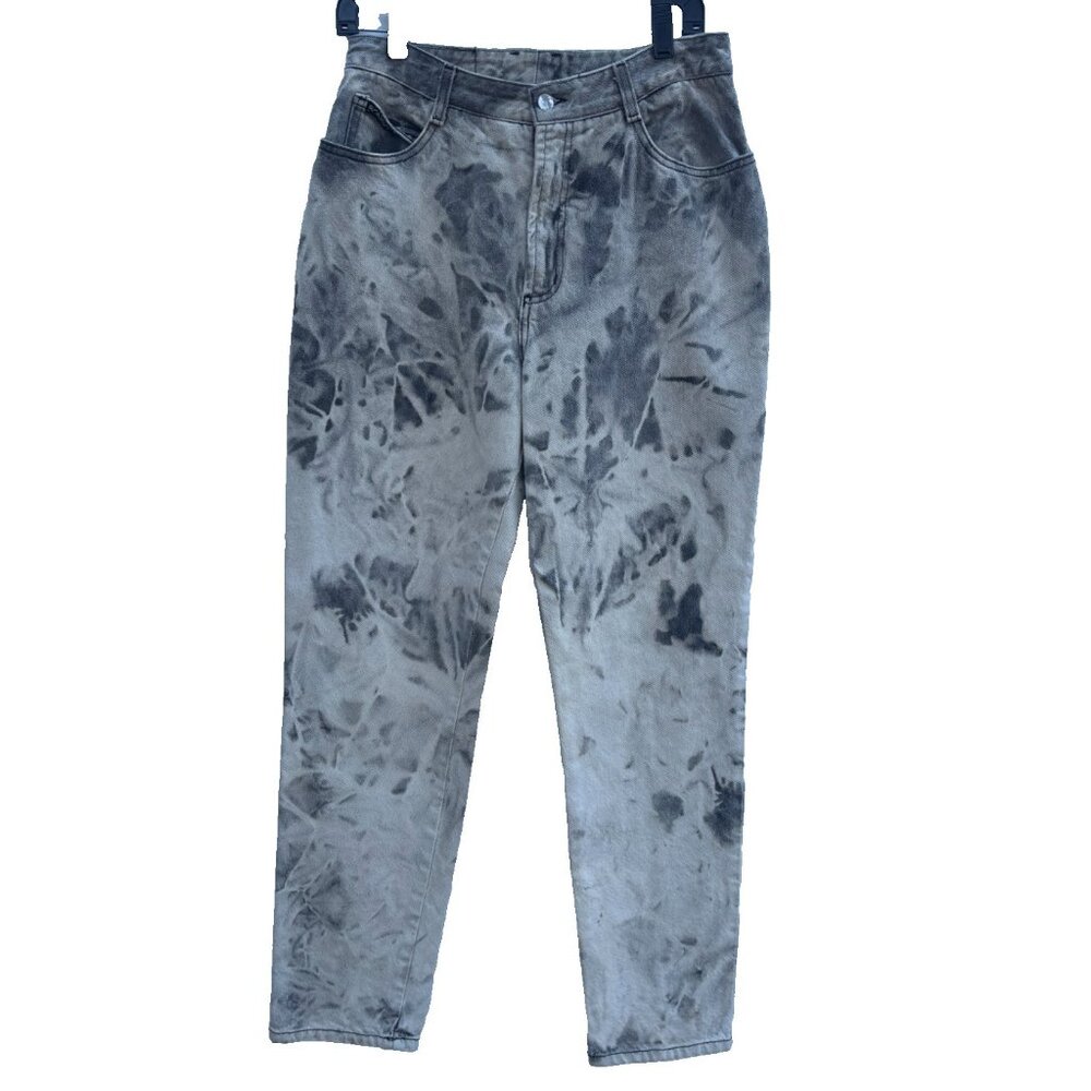 Bongo Jeans Juinors Womens 13 L 90's Bleached Baggy High Rise Mom Jean